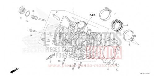 CYLINDER HEAD ADV750S de 2025